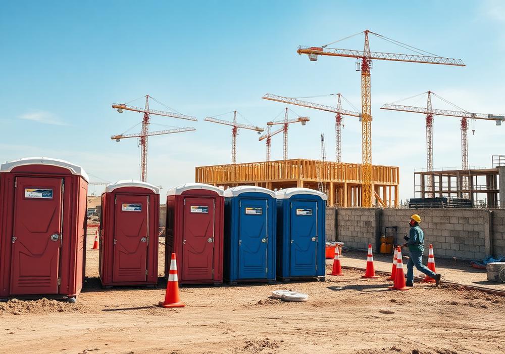 Construction Site Portable Toilets